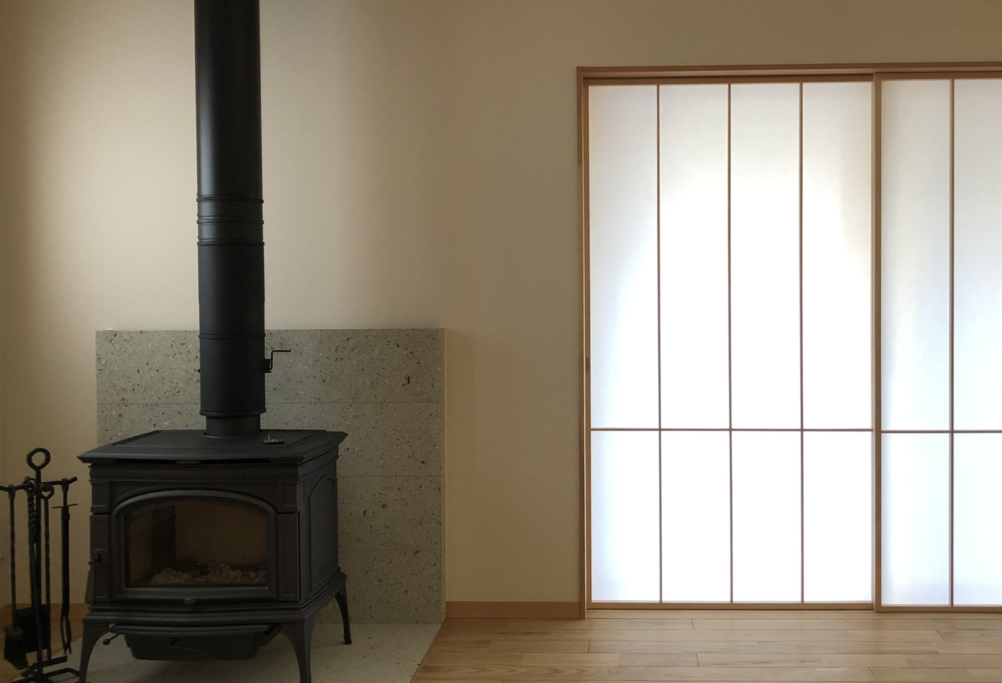 猫の通り道のある家